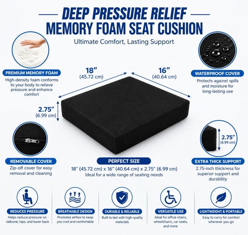 Wheelchair seat cushion memory - wheelchair,