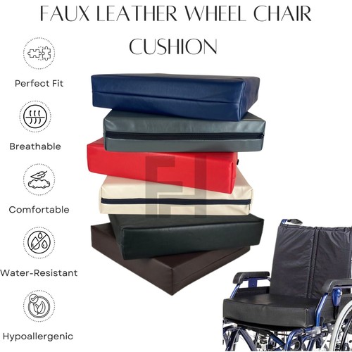 Memory foam wheelchair faux - memory,