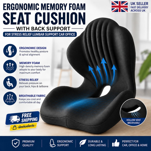 Ergonomic back and seat - ergonomic,