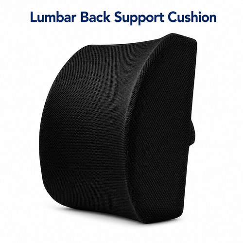 Lumbar back support cushion - back,